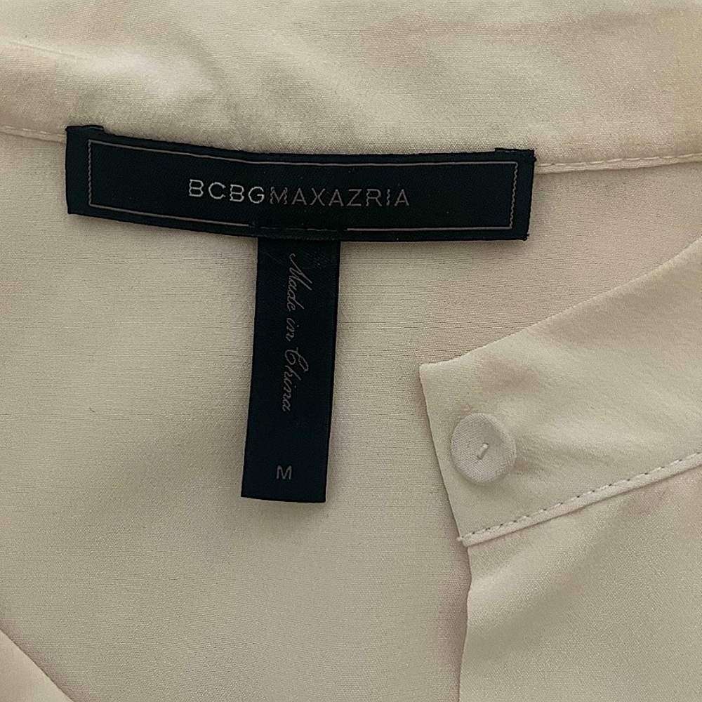 BCBG Max Azria Cream Blouse